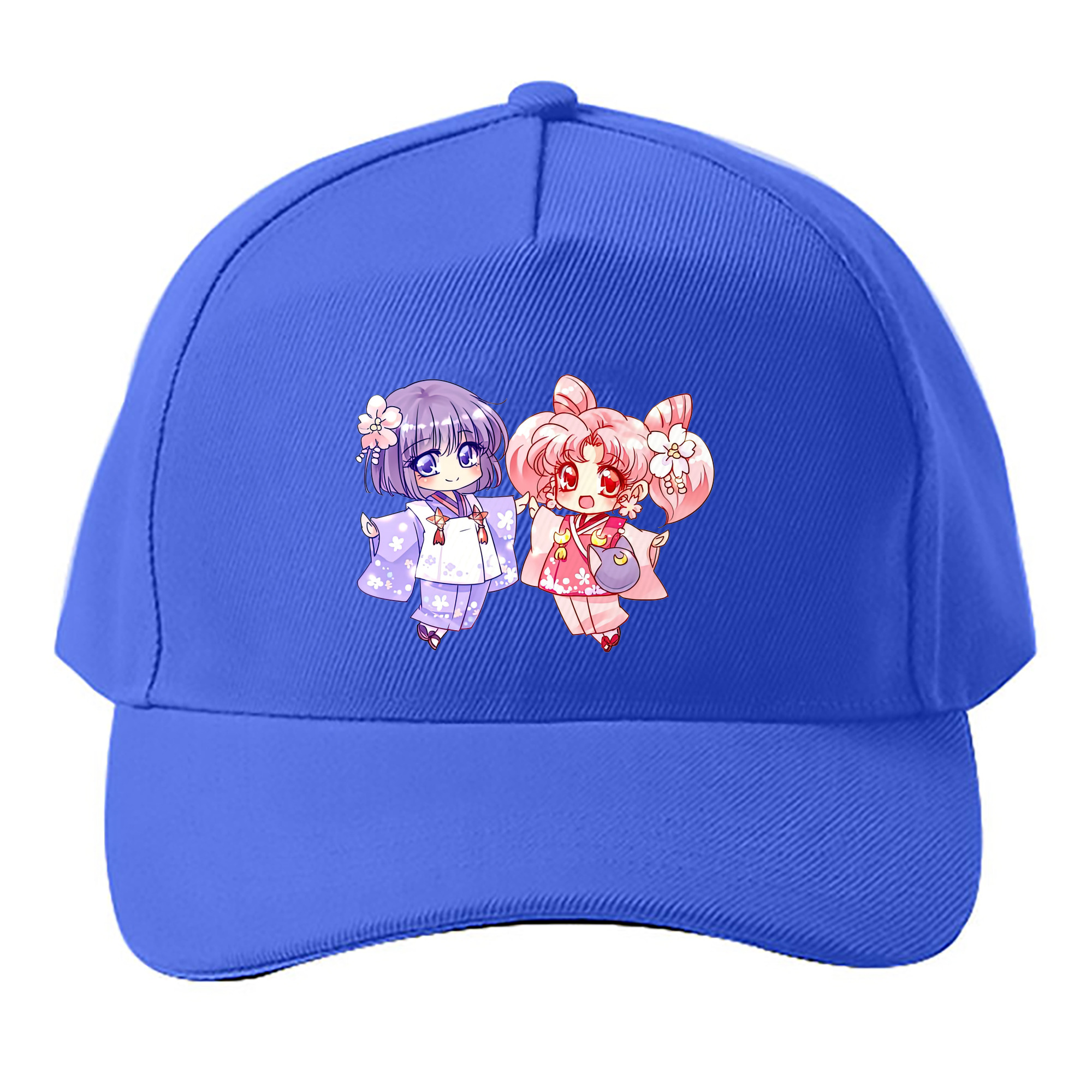 （画像用） 美少女戦士セーラームーン ちびうさ Sailor Moon Chibiusa Tsukino Usagi Small Lady Serenity ベースボールキャップ 綿100％ 男女兼用 帽子 スポーツ